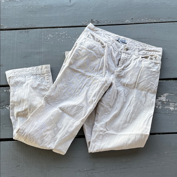 Columbia Classic Straight leg Tan or Cream Casual Pants - Picture 1 of 4